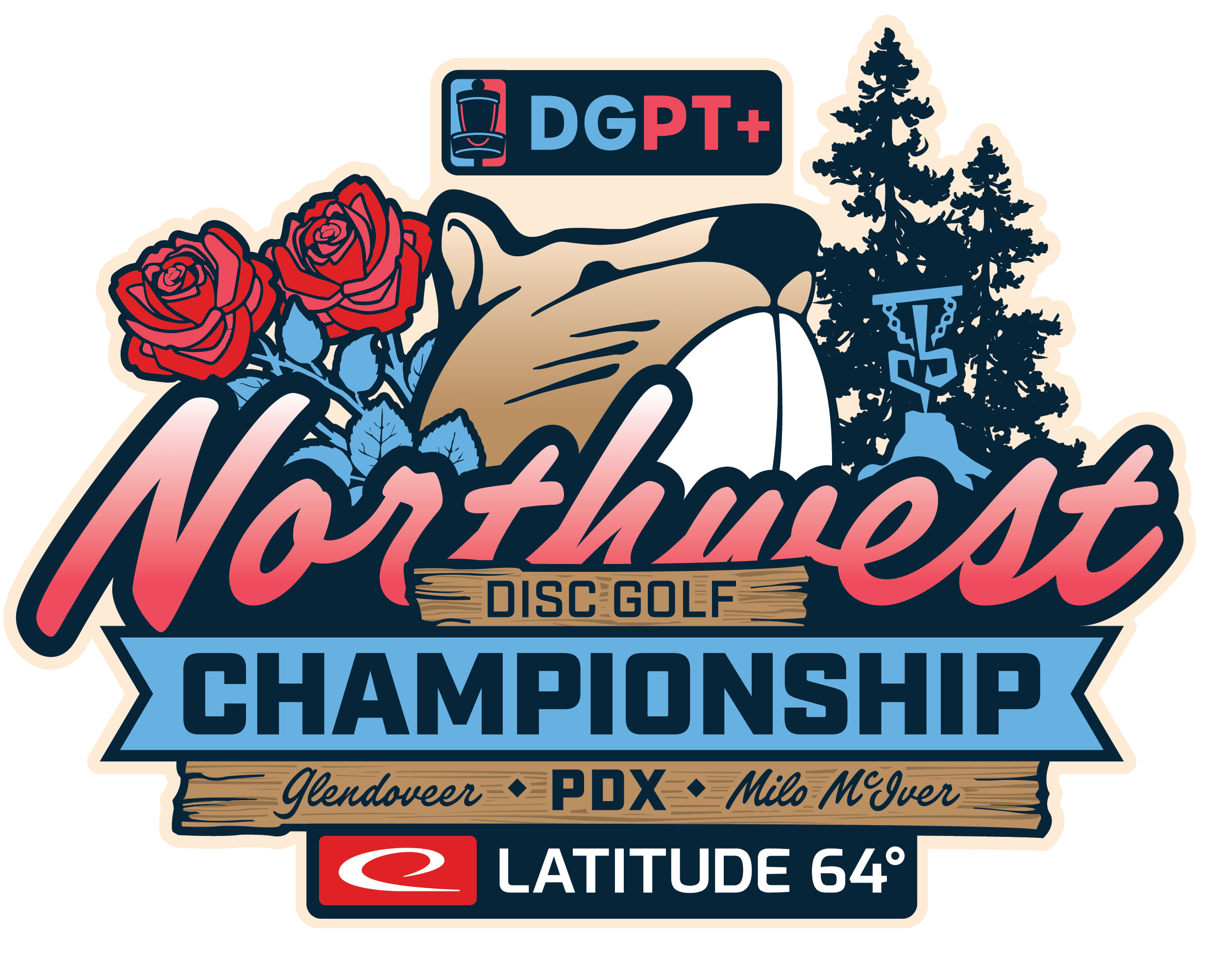 2026 Northwest Disc Golf Championship logo