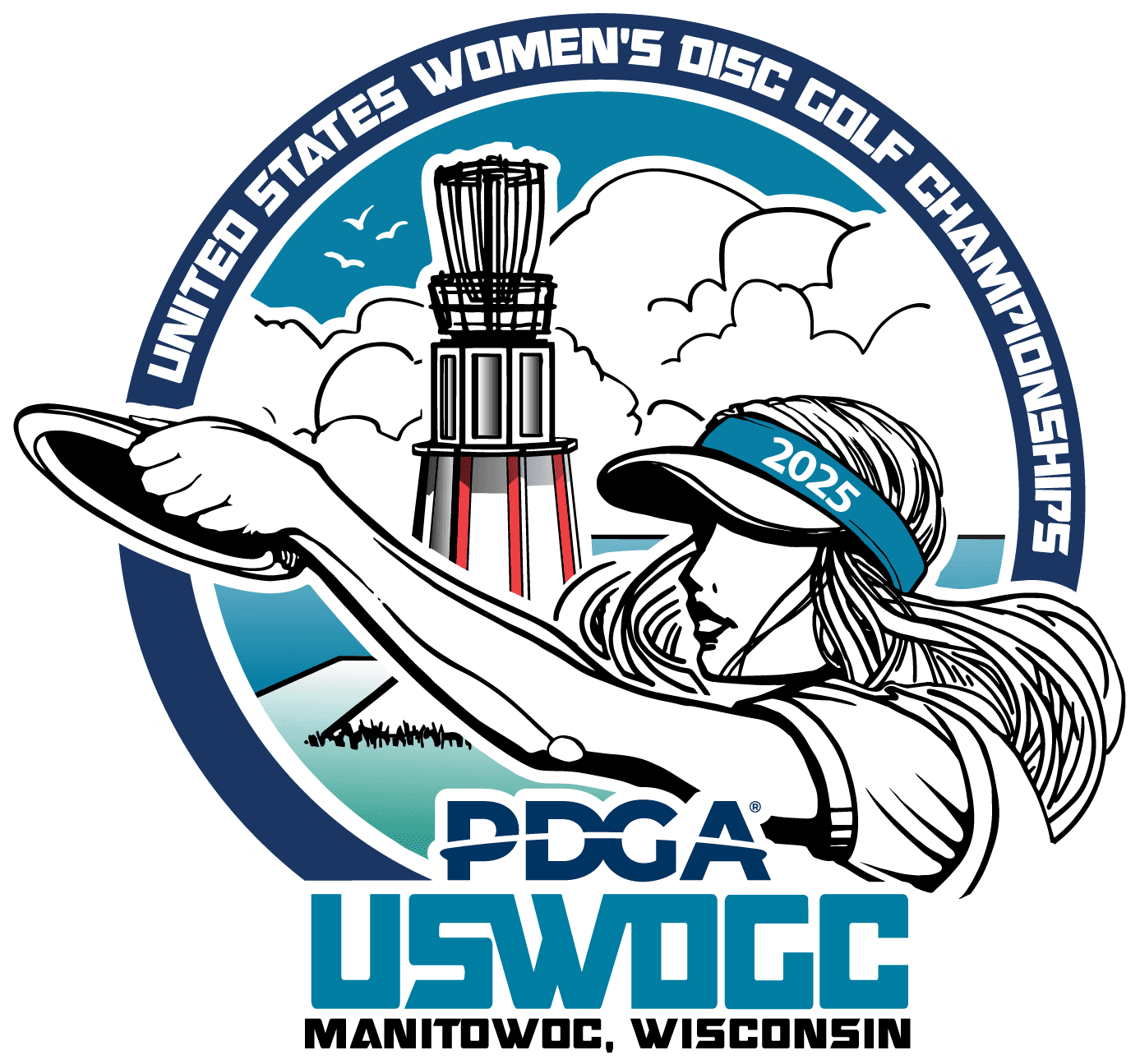 2026 United States Women’s Disc Golf Championship logo